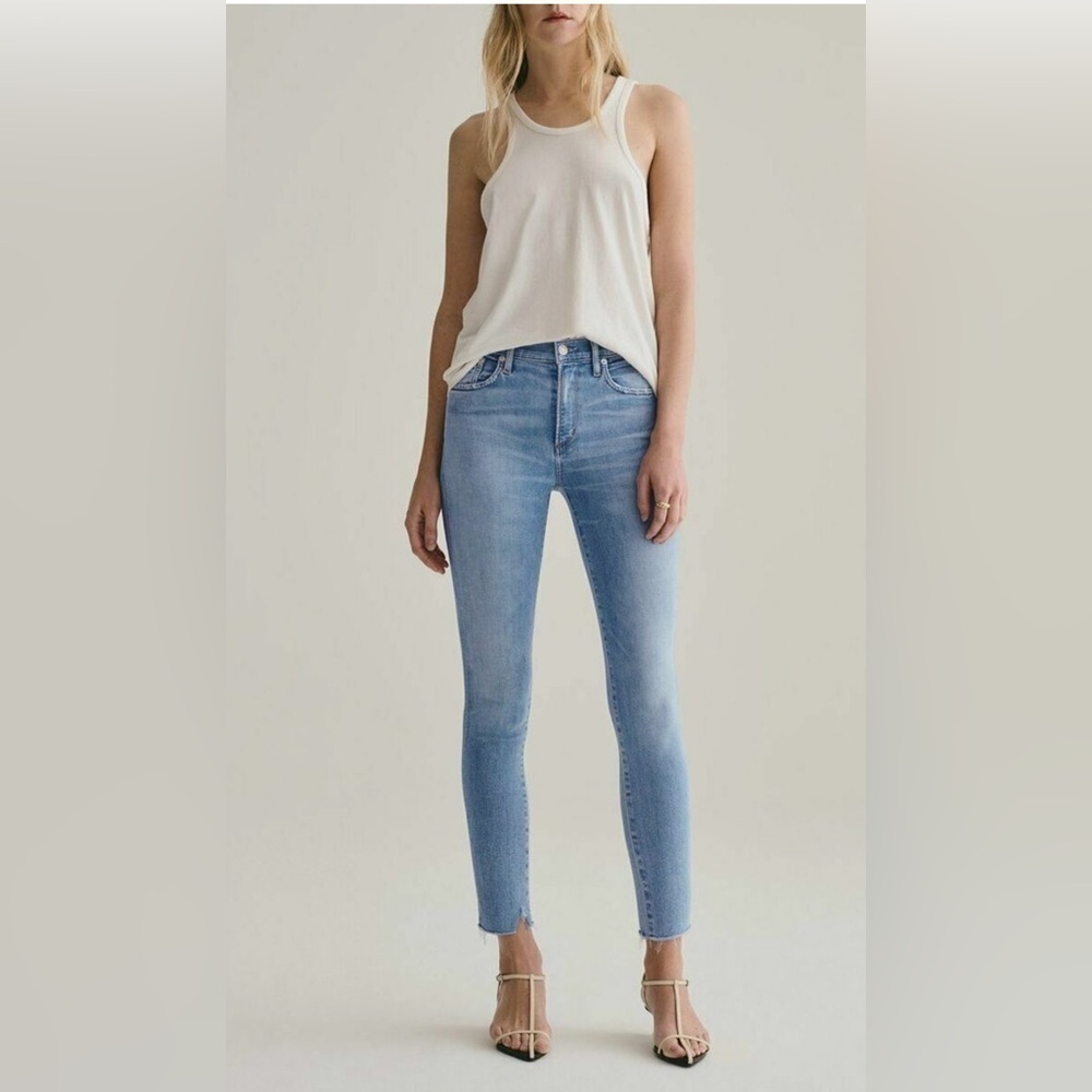 AGOLDE Sophie Ankle Jean in Facet